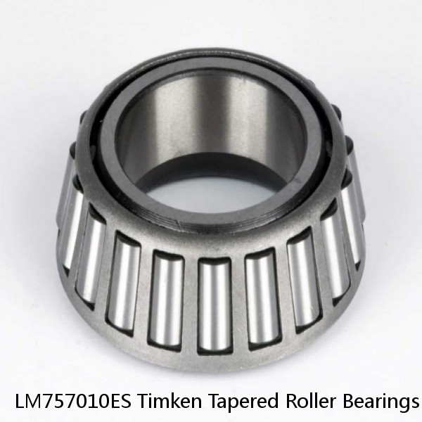 LM757010ES Timken Tapered Roller Bearings #1 small image