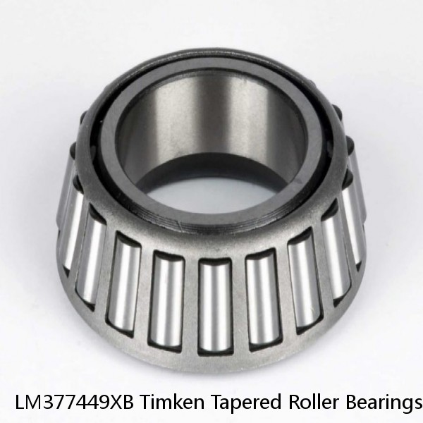 LM377449XB Timken Tapered Roller Bearings #1 small image