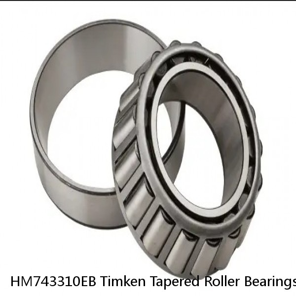 HM743310EB Timken Tapered Roller Bearings #1 image