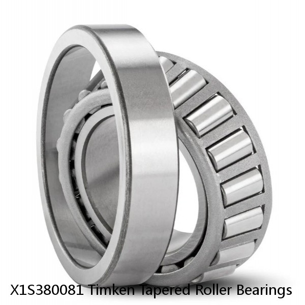 X1S380081 Timken Tapered Roller Bearings #1 image
