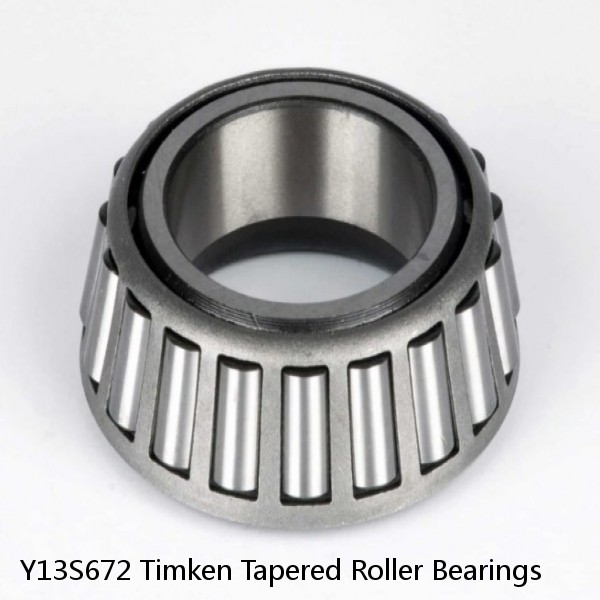 Y13S672 Timken Tapered Roller Bearings #1 image